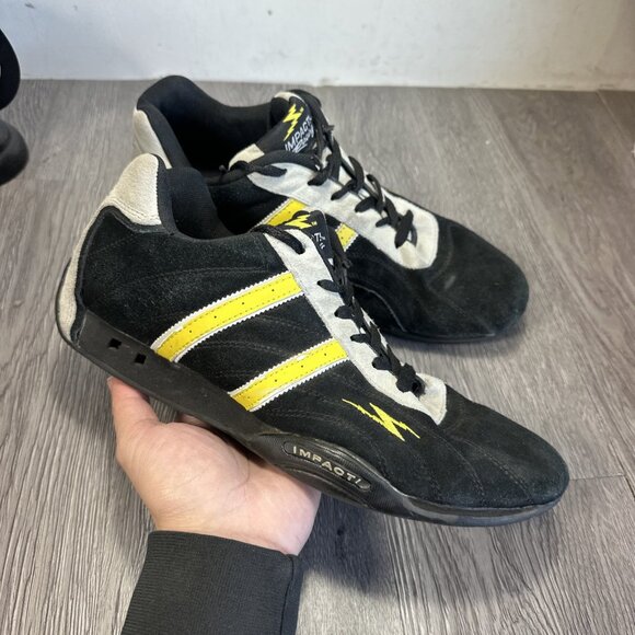 Impact Racing Driving Shoes Leather Mens SZ 10 IPT006 main image 4